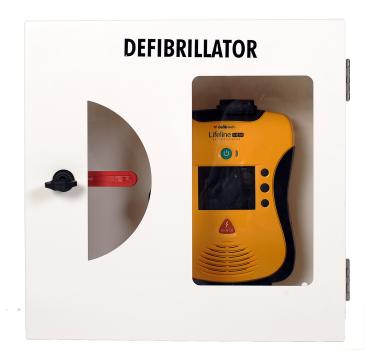 Defibtech AED Schutzschrank mit Einschlagscheibe und Alarm
