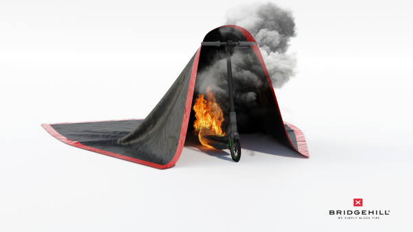 e-bikes / e-scooters Fire blankets