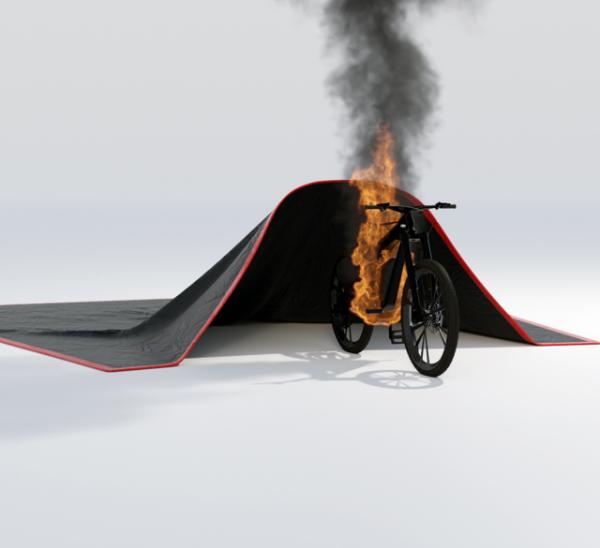e-bikes / e-scooters Fire blankets
