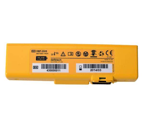 Defibtech Lifeline VIEW/ECG/PRO - AED/Defibrillator Langzeit Batterie