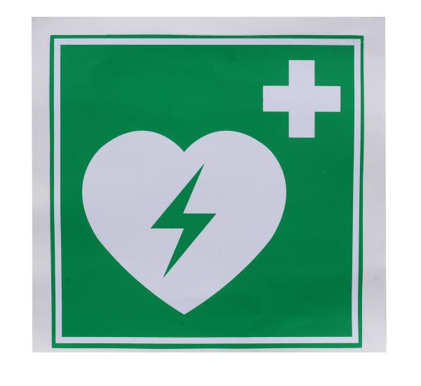AED Kunststoff Schild